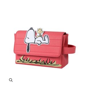 Impressions Red Snoopy Crossbody Bag